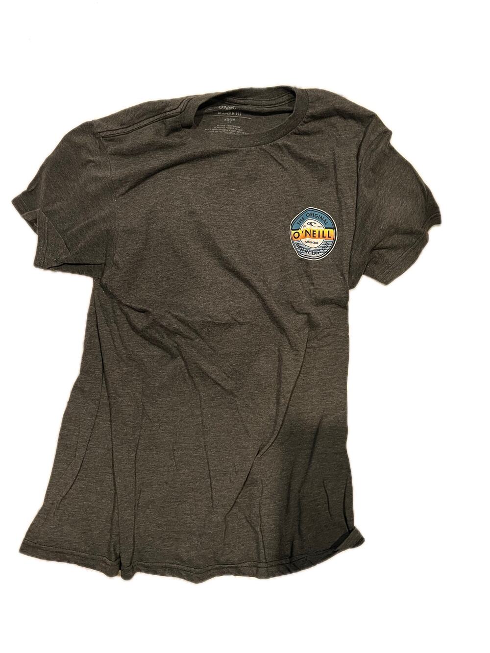 O'Neill Gray Skater T-Shirt Mens Medium